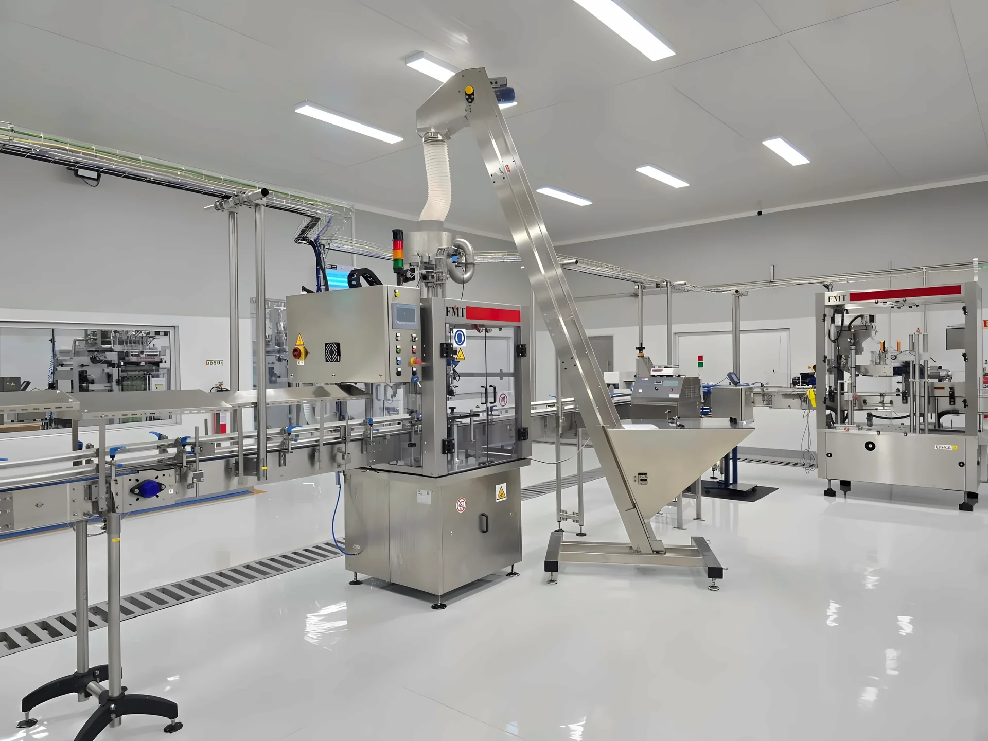 Ketchup and mayonnaise filling line, Luanda plant