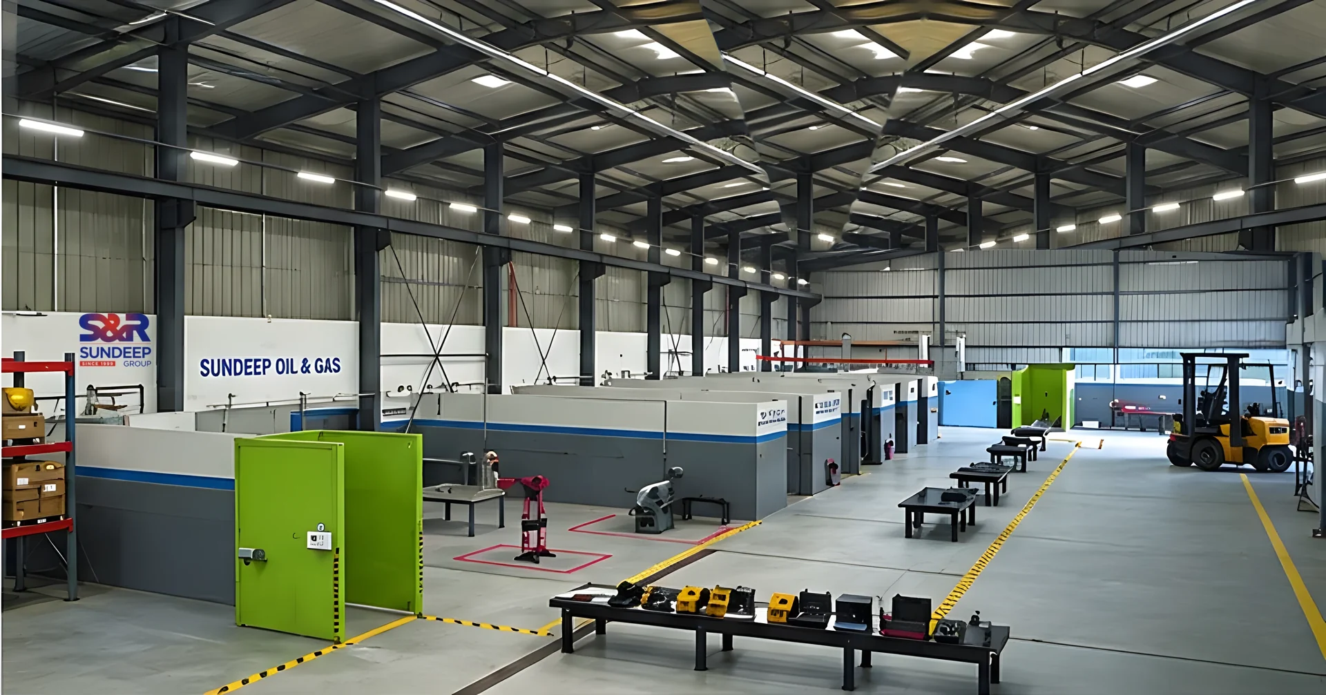 S&R industrial workshop, Vindoulou, Pointe-Noire