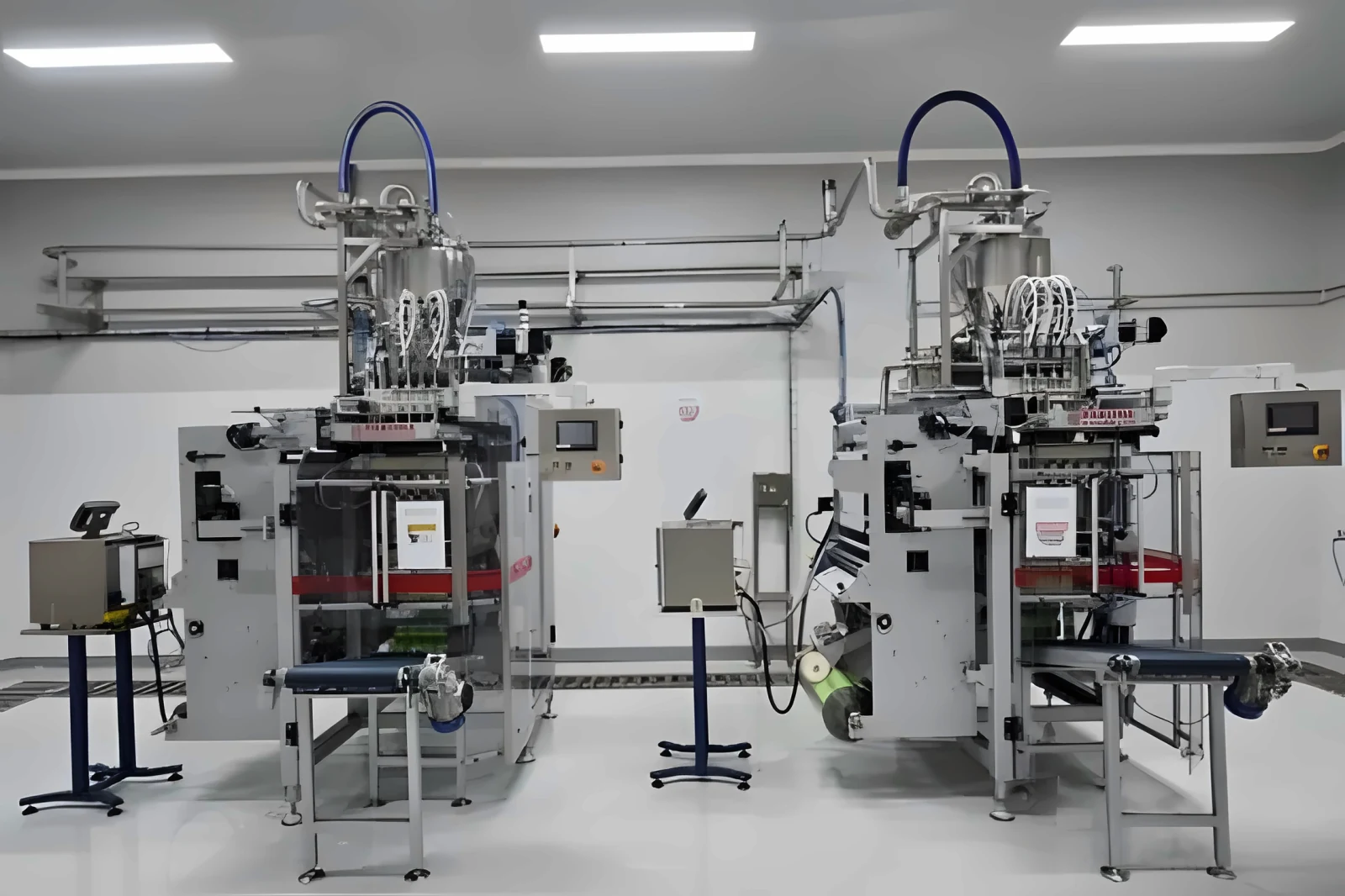 Sachet lines · Packaging units · Luanda